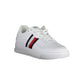 Tommy Hilfiger Men's White Polyester Sneaker - 44 EU