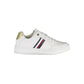 Tommy Hilfiger Women's White Polyester Sneaker - 37 EU