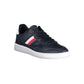 Tommy Hilfiger Men's Blue Polyester Sneaker - 43 EU