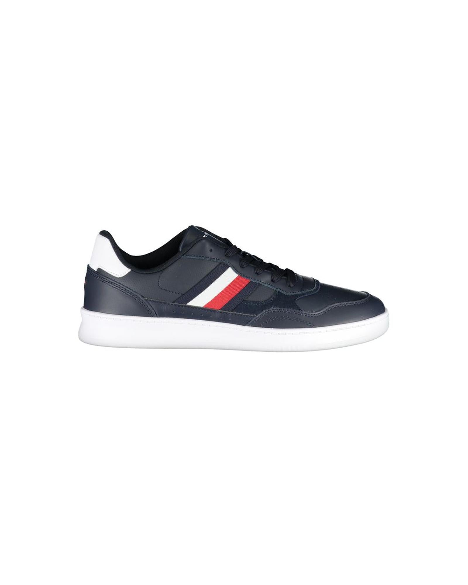 Tommy Hilfiger Men's Blue Polyester Sneaker - 44 EU