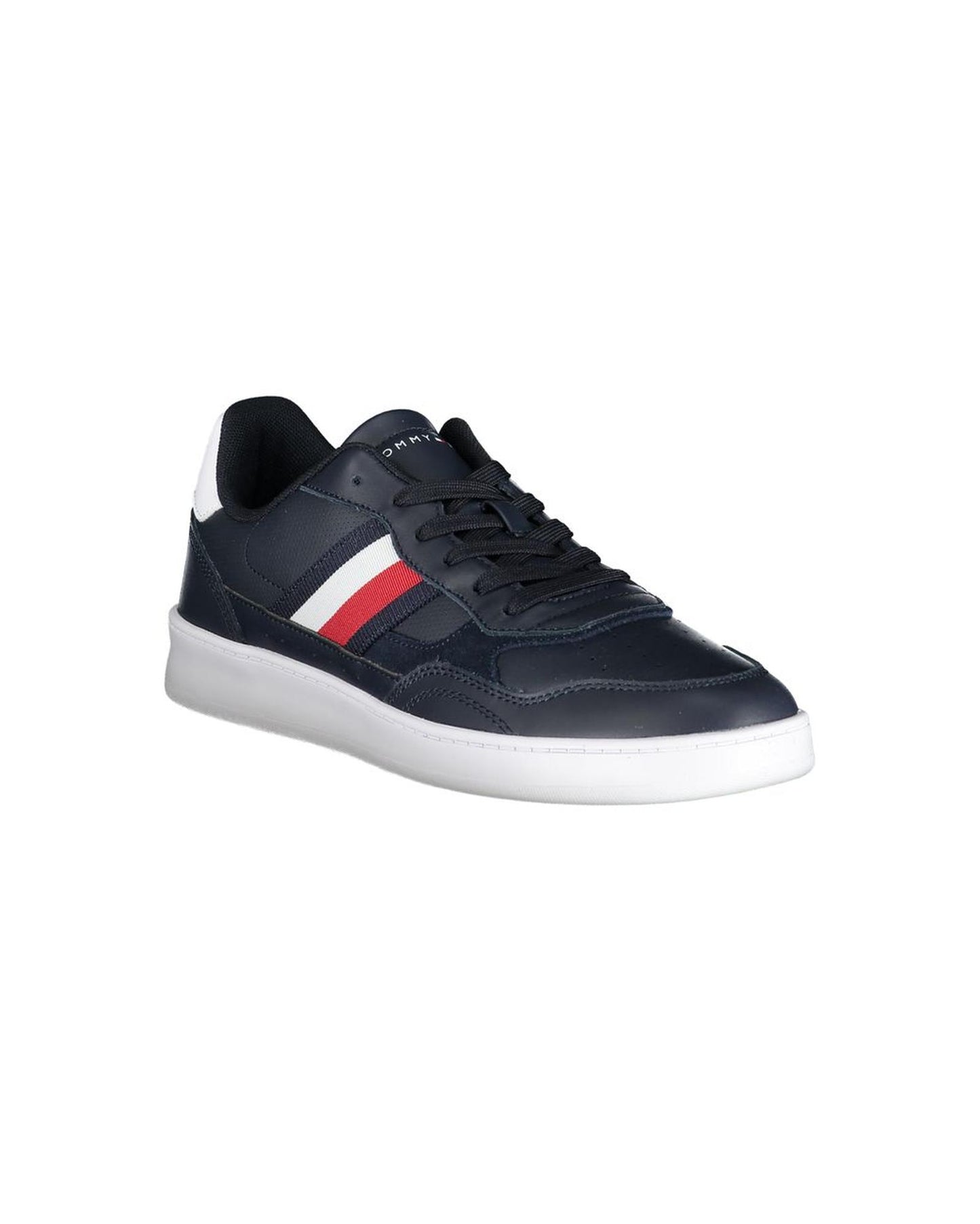 Tommy Hilfiger Men's Blue Polyester Sneaker - 44 EU