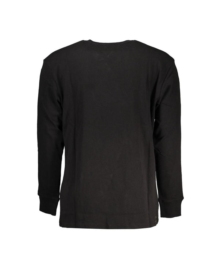 Tommy Hilfiger Men's Black Cotton T-Shirt - L