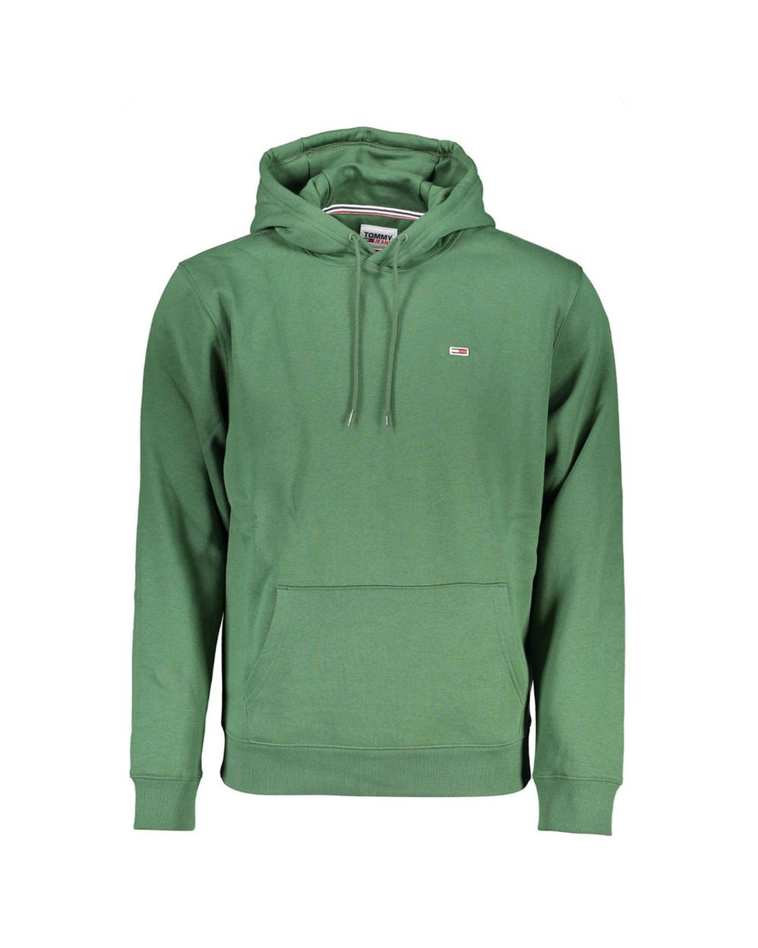 Tommy Hilfiger Men's Green Cotton Sweater - L