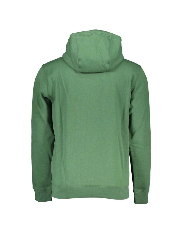 Tommy Hilfiger Men's Green Cotton Sweater - M