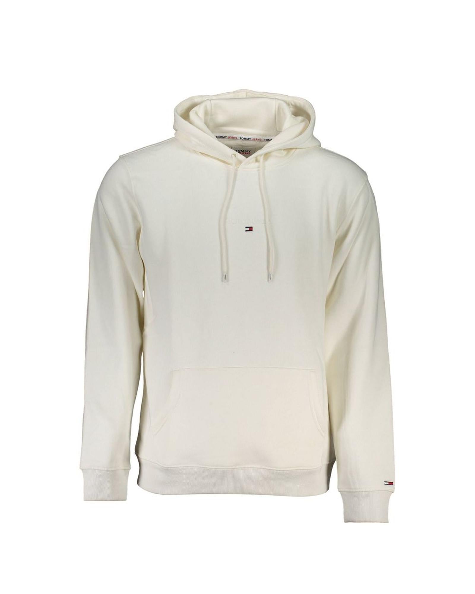 Tommy Hilfiger Men's White Cotton Sweater - L