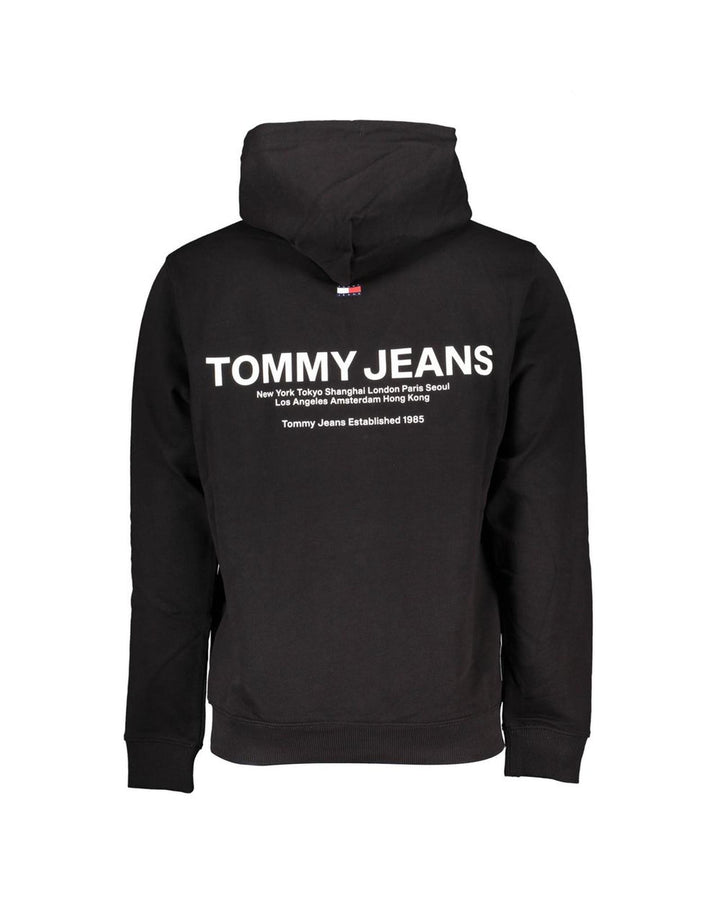 Tommy Hilfiger Men's Black Cotton Sweater - M