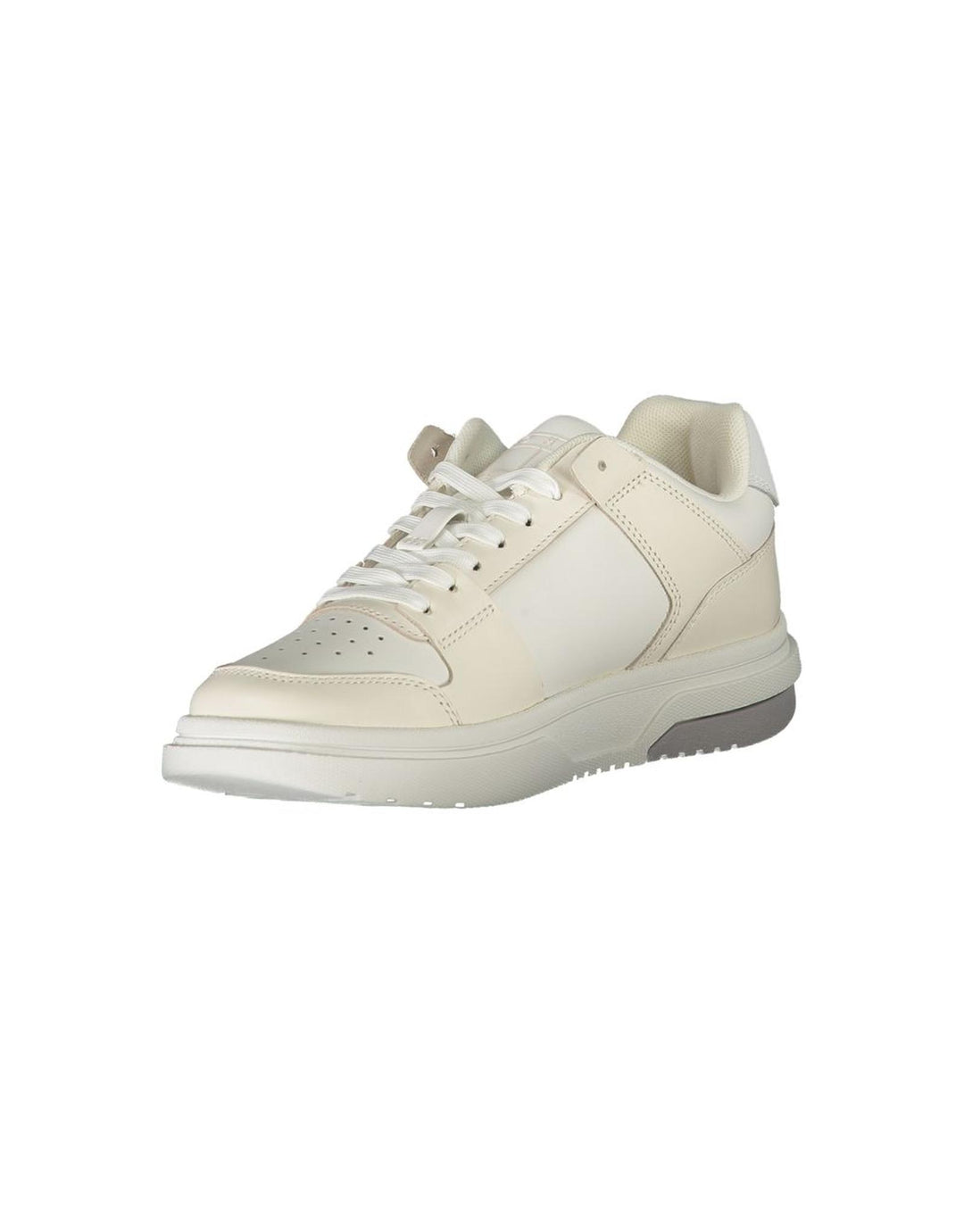 Tommy Hilfiger Women's White Polyester Sneaker - 36 EU