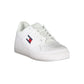 Tommy Hilfiger Men's White Polyester Sneaker - 40 EU