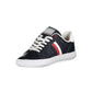 Tommy Hilfiger Men's Blue Polyester Sneaker - 40 EU