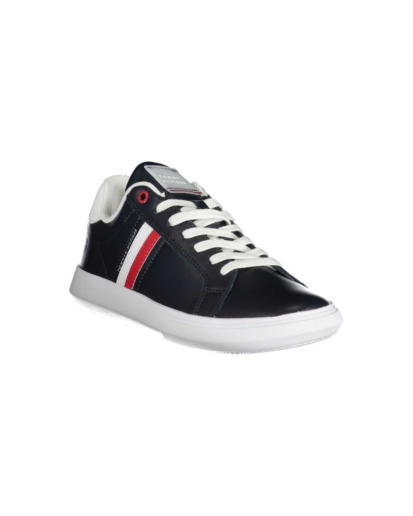 Tommy Hilfiger Men's Blue Polyester Sneaker - 44 EU