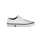 Tommy Hilfiger Men's White Polyester Sneaker - 40 EU