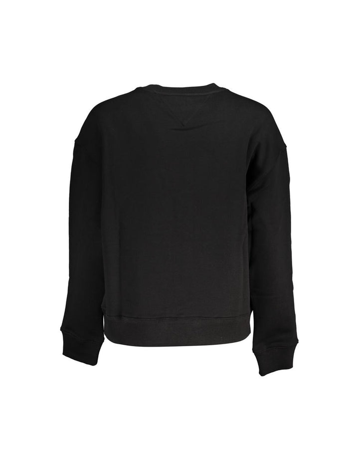 Tommy Hilfiger Men's Black Cotton Sweater - M