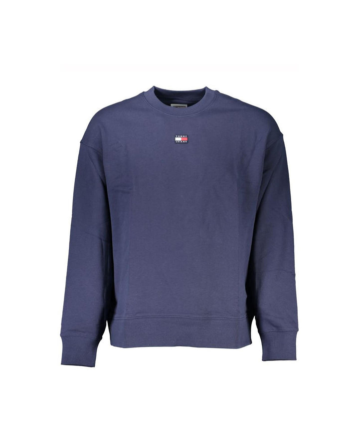 Tommy Hilfiger Men's Blue Cotton Sweater - L