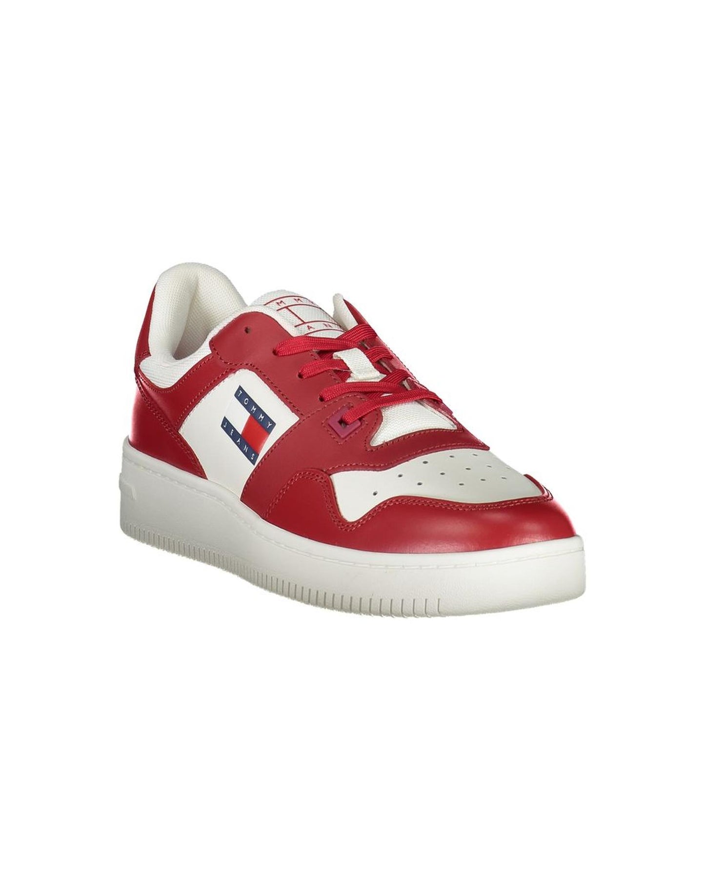 Tommy Hilfiger Men's Pink Polyester Sneaker - 42 EU