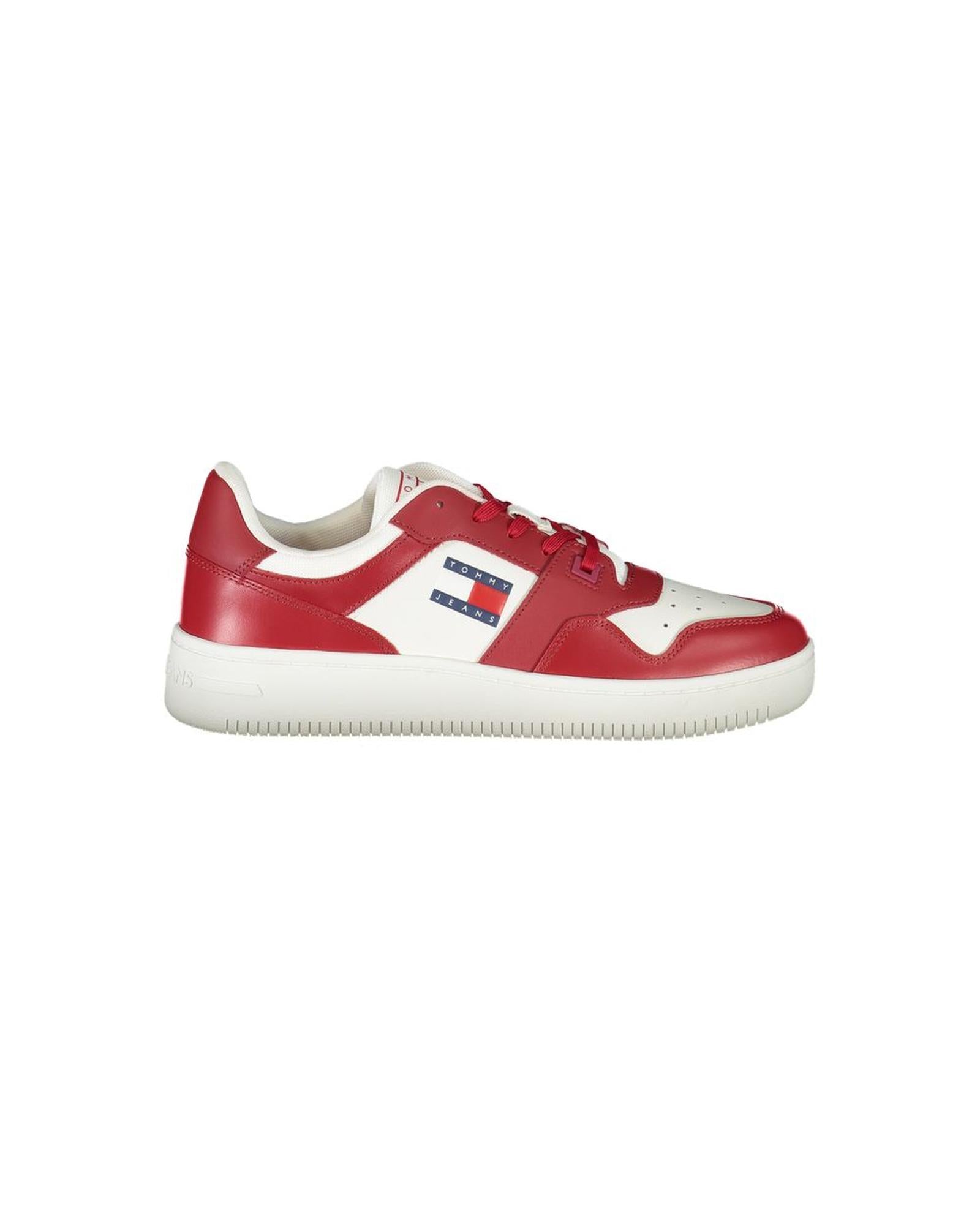 Tommy Hilfiger Men's Pink Polyester Sneaker - 44 EU