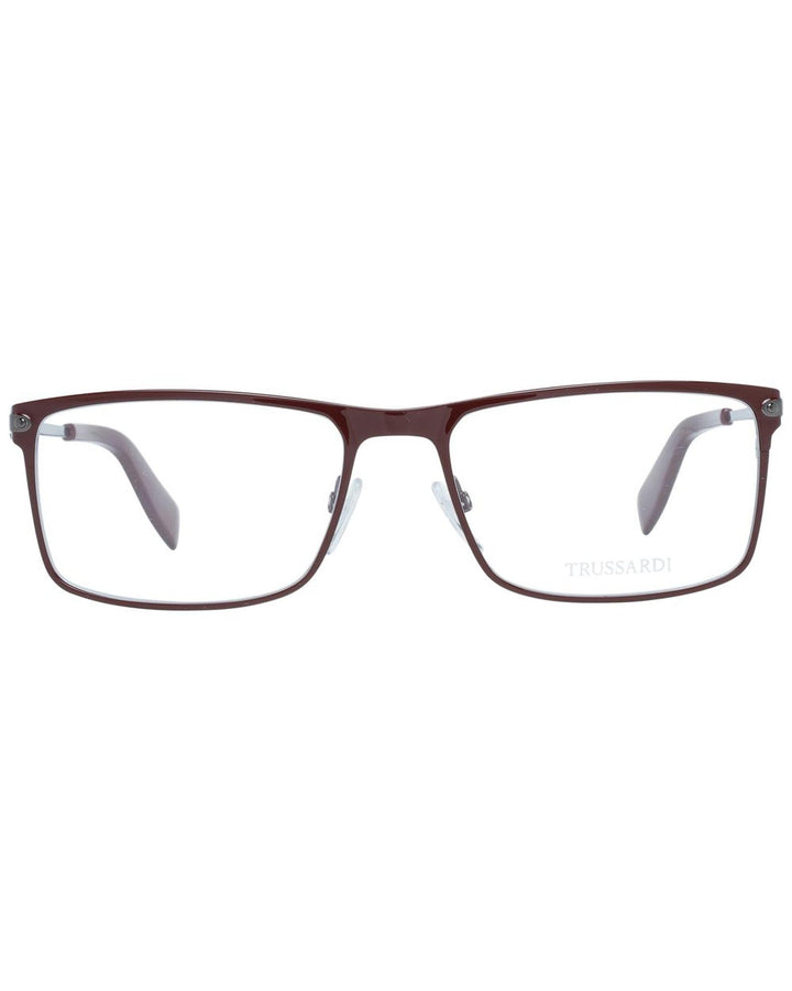 Trussardi Men's Burgundy  Optical Frames - One Size