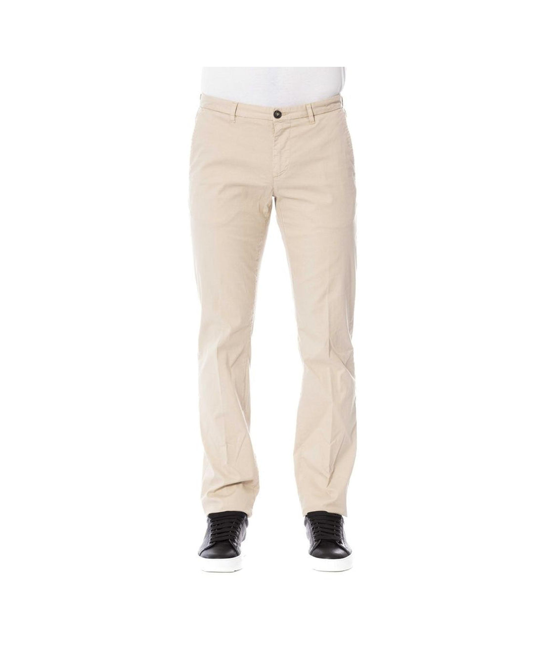 Trussardi Men's Beige Cotton Jeans & Pant - W52 US