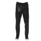 Trussardi Men's Black LAMB Leather Jeans & Pant - W50 US