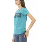 Trussardi Action Women's Light Blue Cotton Tops & T-Shirt - L