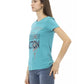 Trussardi Action Women's Light Blue Cotton Tops & T-Shirt - S