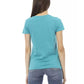 Trussardi Action Women's Light Blue Cotton Tops & T-Shirt - S