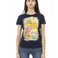 Trussardi Action Women's Blue Cotton Tops & T-Shirt - M