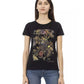 Trussardi Action Women's Black Cotton Tops & T-Shirt - M