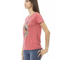 Trussardi Action Women's Pink Cotton Tops & T-Shirt - L