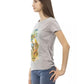 Trussardi Action Women's Gray Cotton Tops & T-Shirt - L