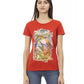 Trussardi Action Women's Red Cotton Tops & T-Shirt - L