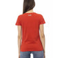 Trussardi Action Women's Red Cotton Tops & T-Shirt - L