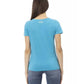 Trussardi Action Women's Light Blue Cotton Tops & T-Shirt - L