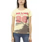 Trussardi Action Women's Yellow Cotton Tops & T-Shirt - L