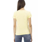 Trussardi Action Women's Yellow Cotton Tops & T-Shirt - L