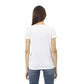 Trussardi Action Women's Chic White Short Sleeve Round Neck Tee - L