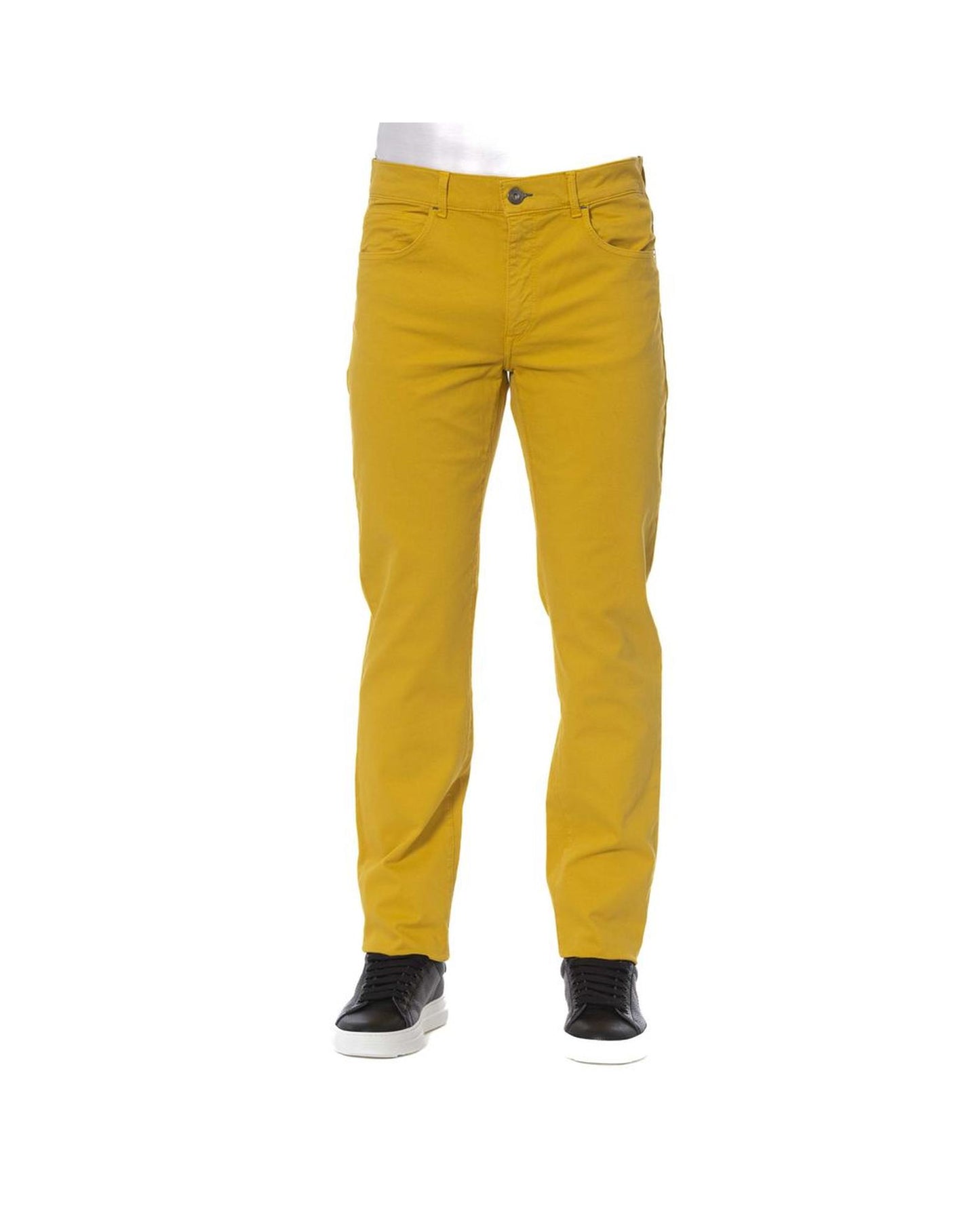 Trussardi Jeans Men's Yellow Cotton Jeans & Pant - W30 US