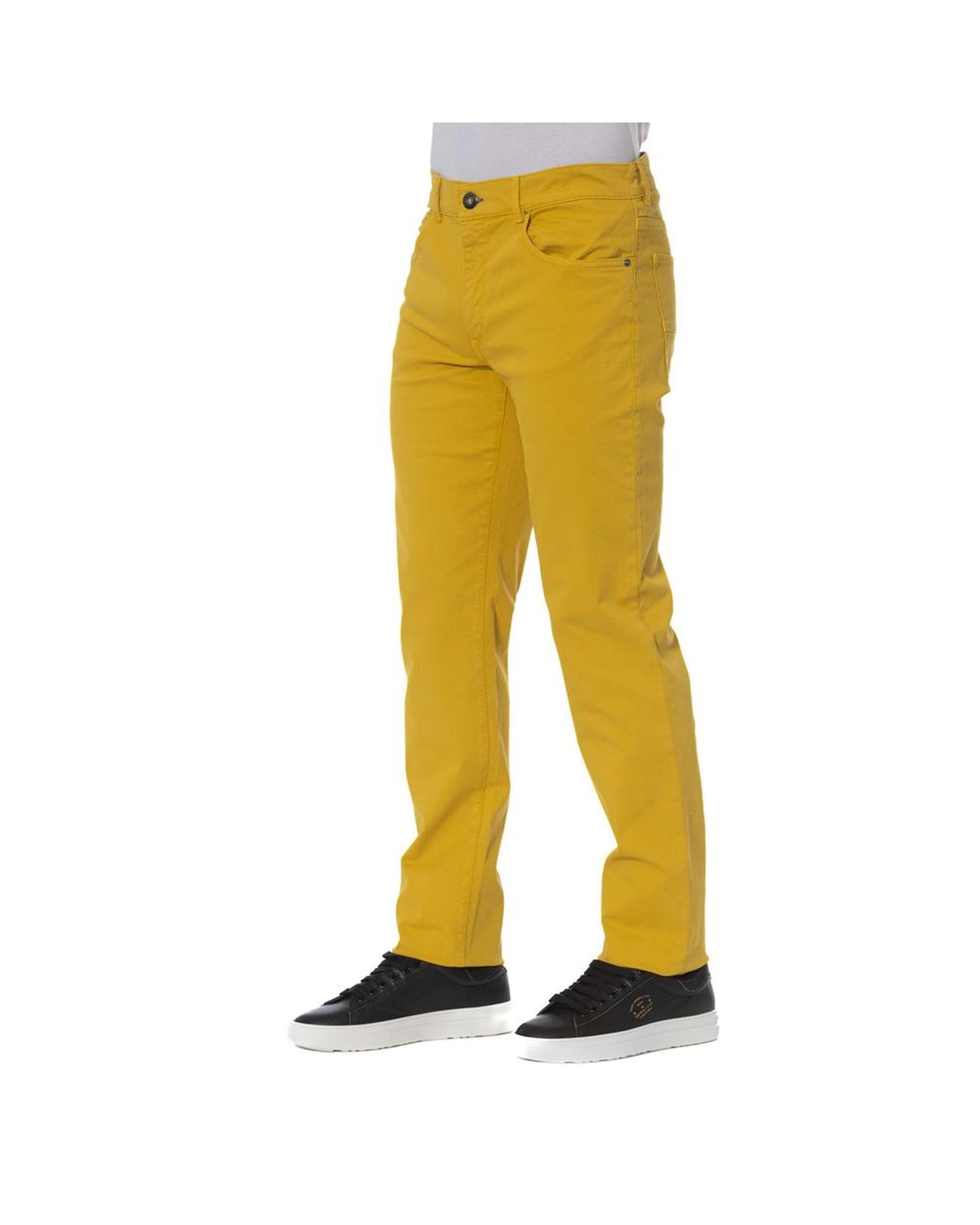 Trussardi Jeans Men's Yellow Cotton Jeans & Pant - W30 US