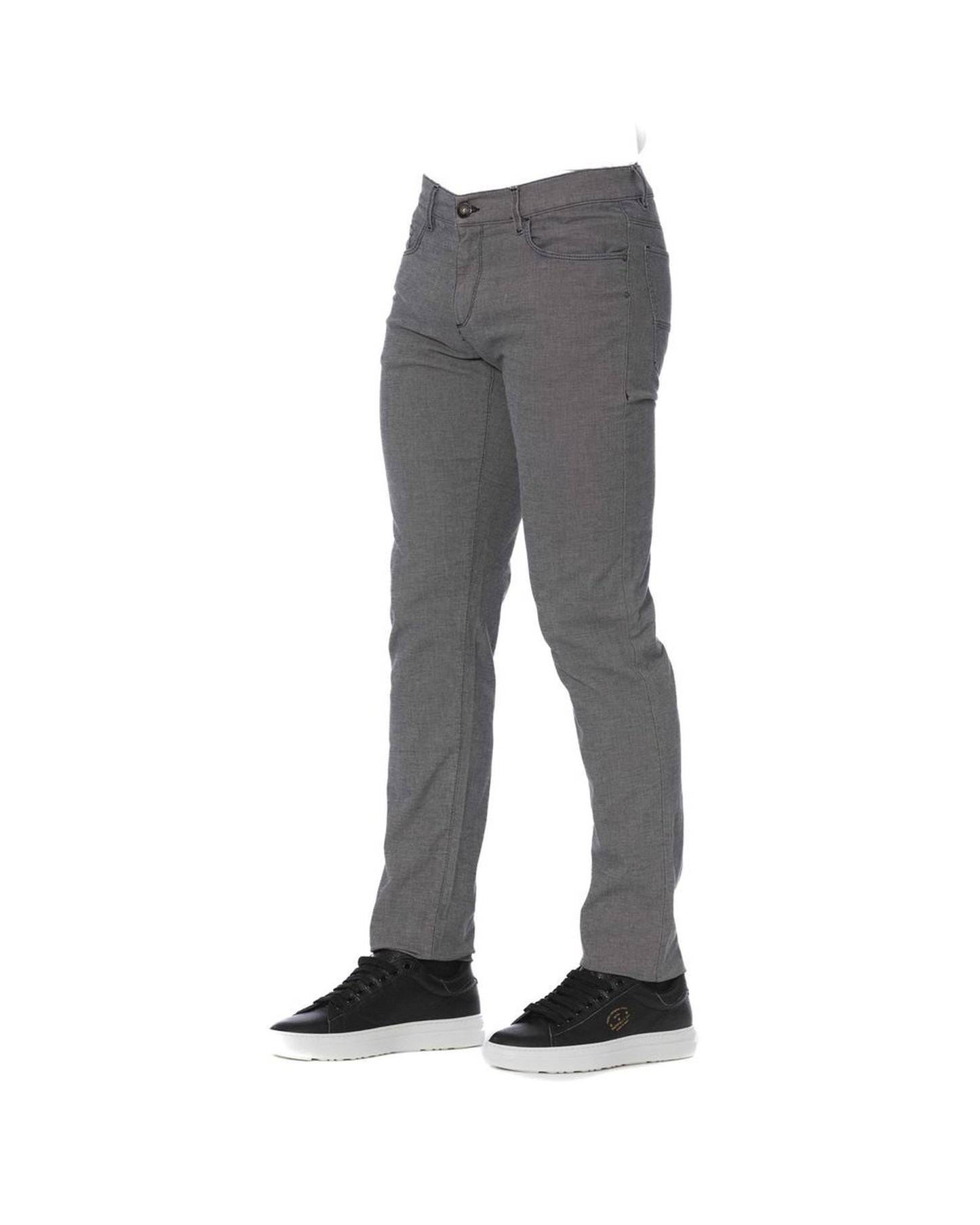 Trussardi Jeans Men's Gray Cotton Jeans & Pant - W31 US