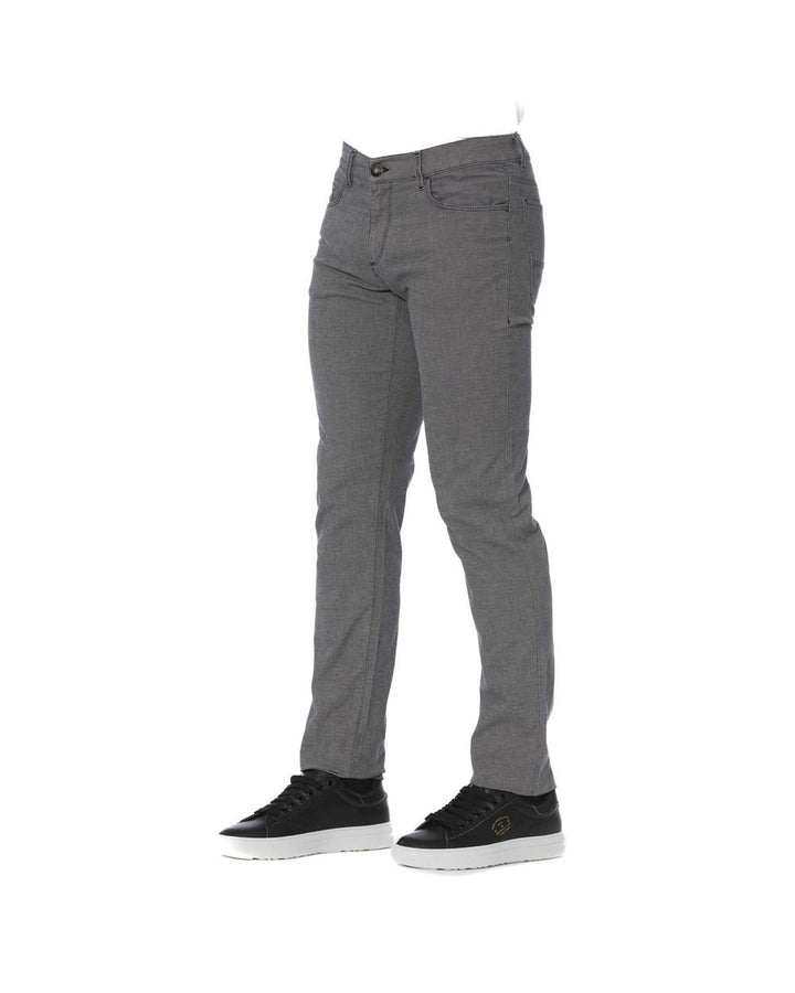 Trussardi Jeans Men's Gray Cotton Jeans & Pant - W38 US