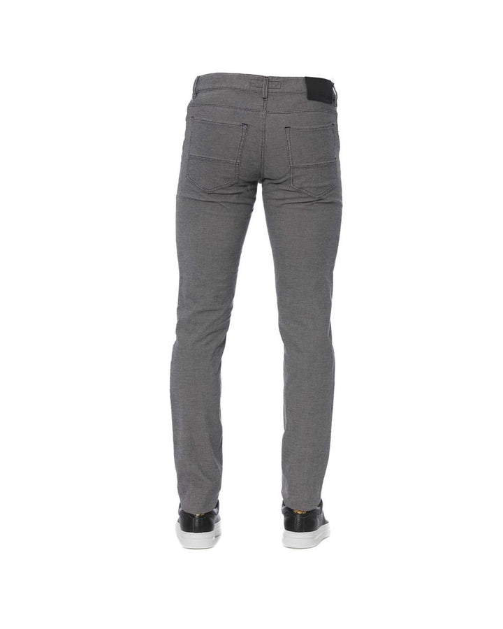 Trussardi Jeans Men's Gray Cotton Jeans & Pant - W38 US