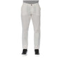 Trussardi Jeans Men's White Cotton Jeans & Pant - W44 US