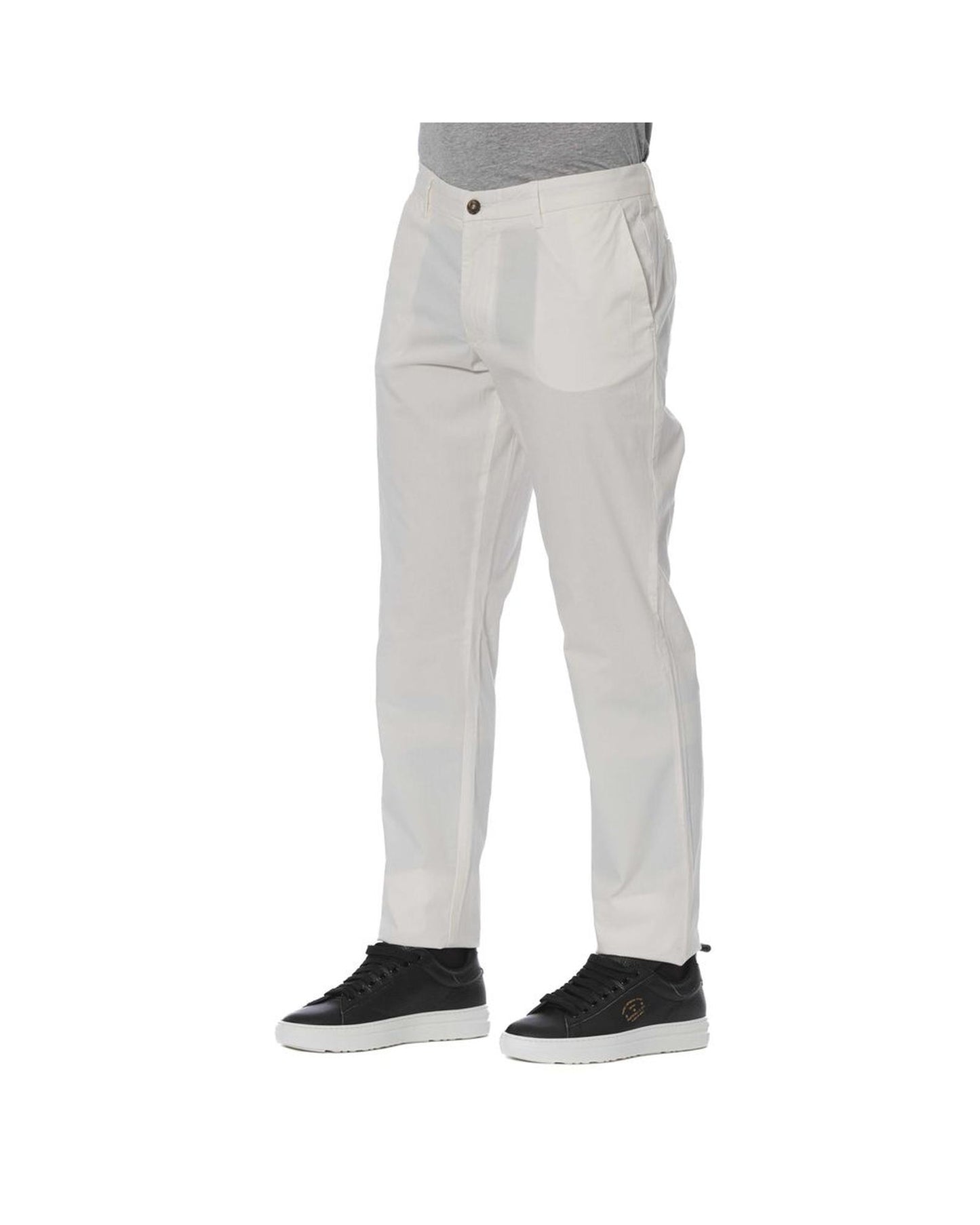 Trussardi Jeans Men's White Cotton Jeans & Pant - W44 US