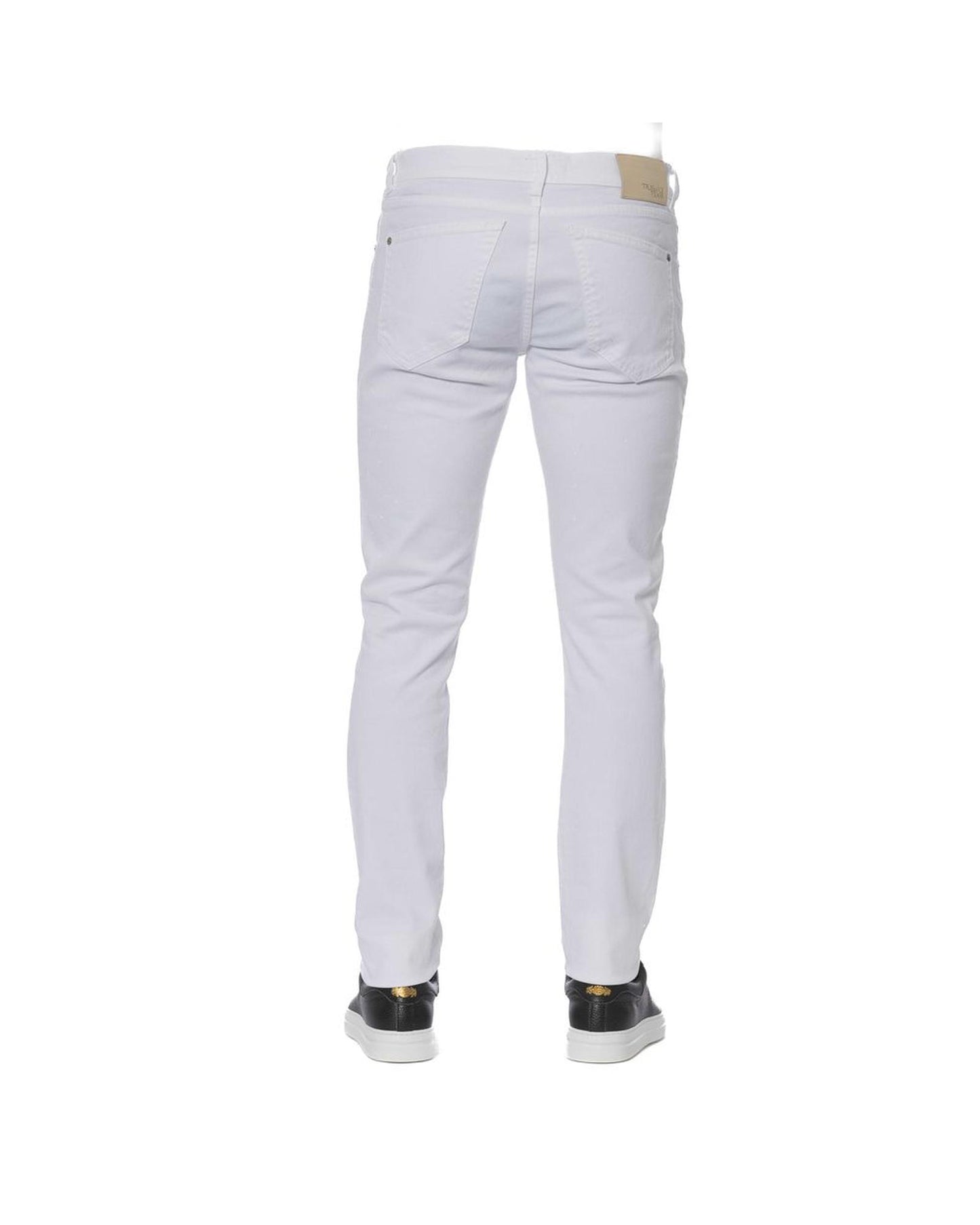 Trussardi Jeans Men's White Cotton Jeans & Pant - W32 US