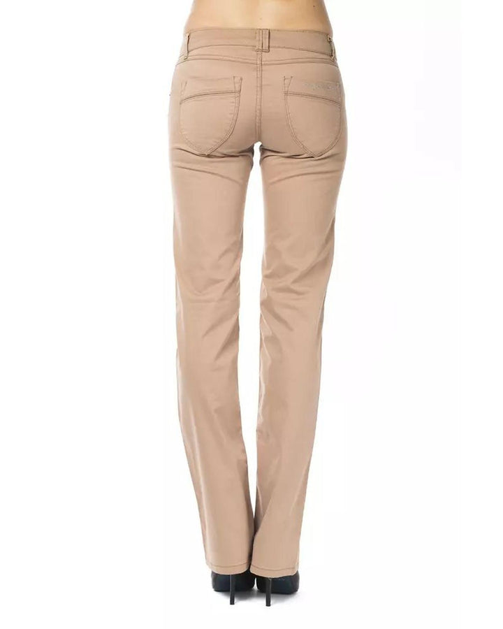 Ungaro Fever Women's Beige Cotton Jeans & Pant - W32 US