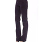 Ungaro Fever Women's Purple Cotton Jeans & Pant - W30 US