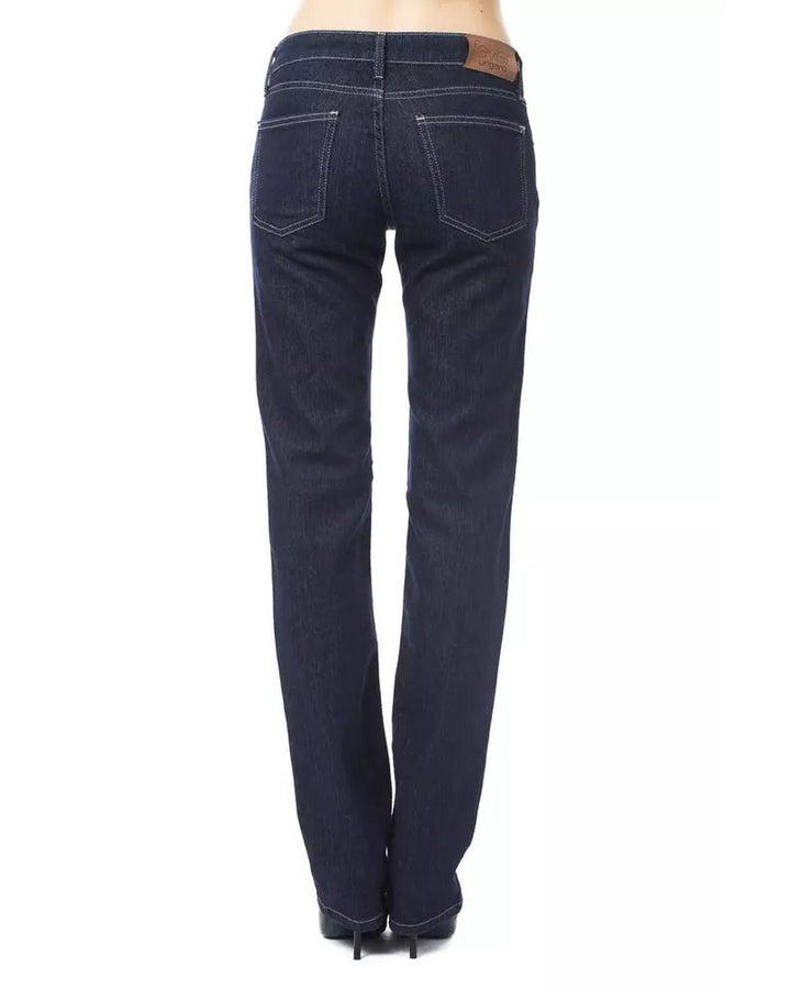 Ungaro Fever Women's Blue Cotton Jeans & Pant - W32 US