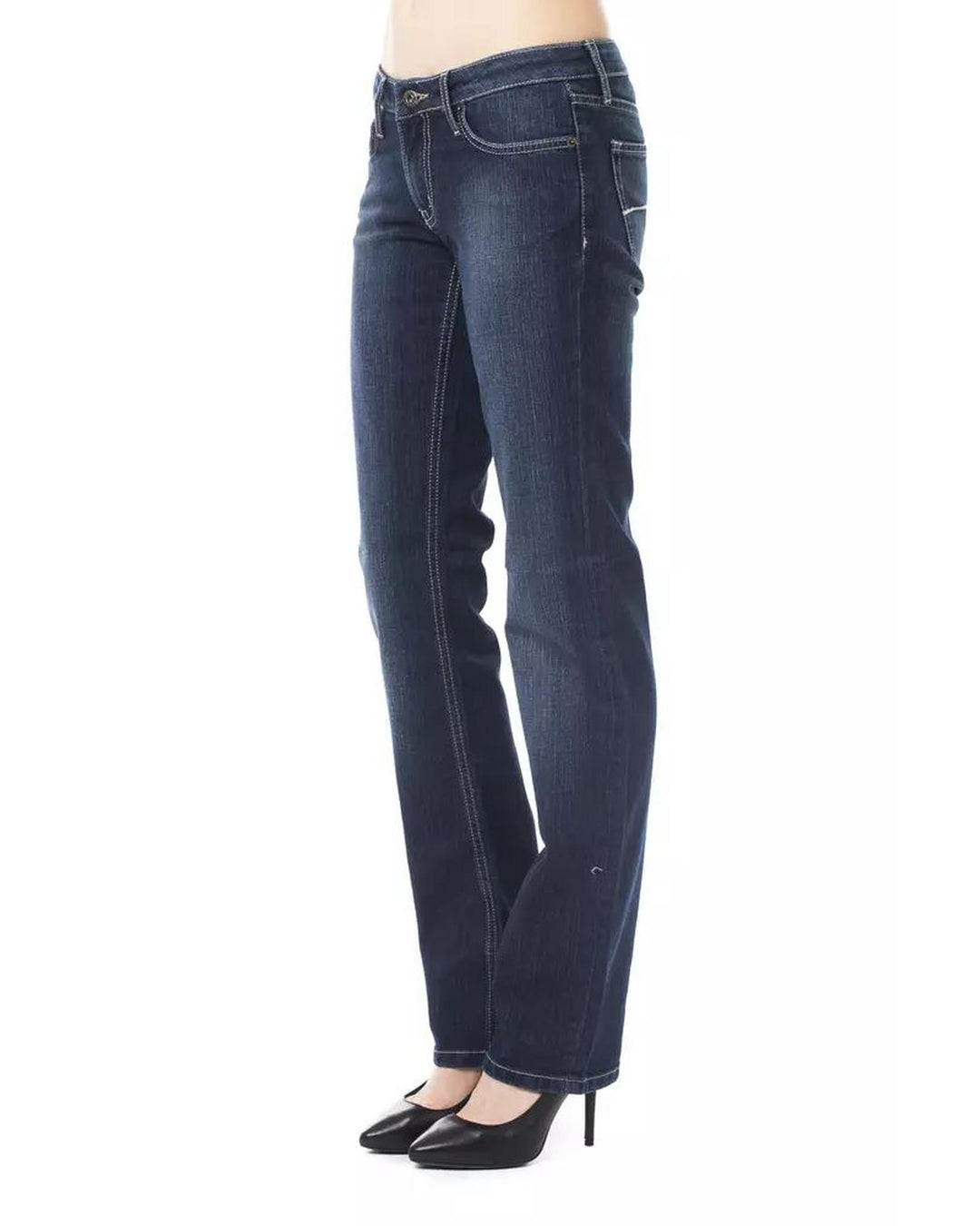 Ungaro Fever Women's Blue Cotton Jeans & Pant - W32 US