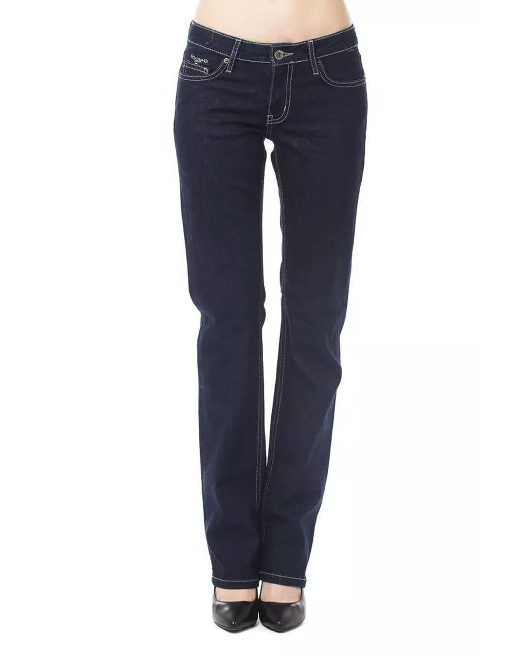 Ungaro Fever Women's Blue Cotton Jeans & Pant - W28 US