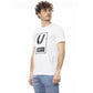 Ungaro Sport Men's Chic White Cotton Crew Neck Tee - 2XL