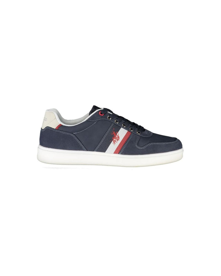 US POLO ASSN Men's Blue Polyester Sneaker - 42 EU